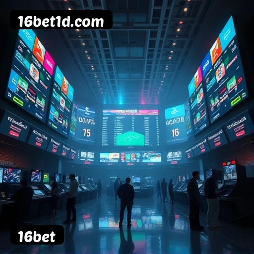 Material promocional do app 16bet — ilustração, não métricas auditadas nesta página